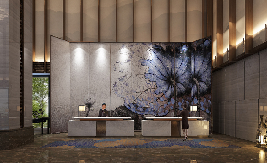 浦東商務(wù)酒店裝修設(shè)計效果圖